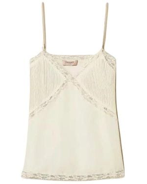 Twinset Sleeveless Tops - Neutro