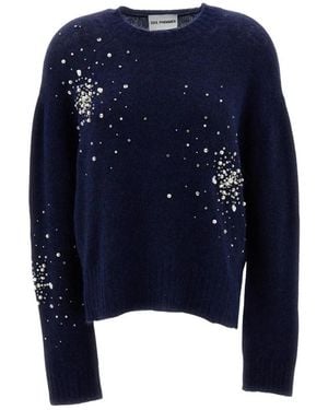 Des Phemmes Round-Neck Knitwear - Bleu