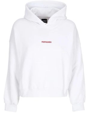 Propaganda Hoodies - White