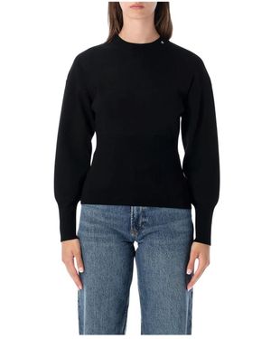 Anine Bing Truien & Vesten ,Zwart ,Round-Neck Truien