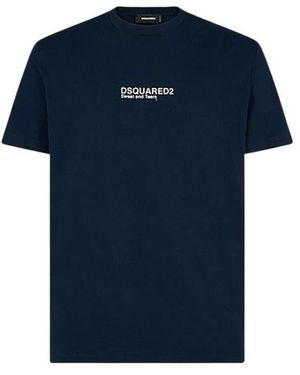 DSquared² T-Hemden - Blauw