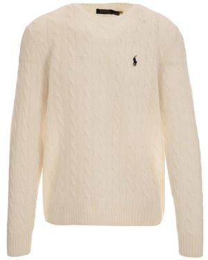 Ralph Lauren Round-Neck Knitwear - White