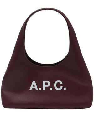 A.P.C. Shoulder Bags - Purple