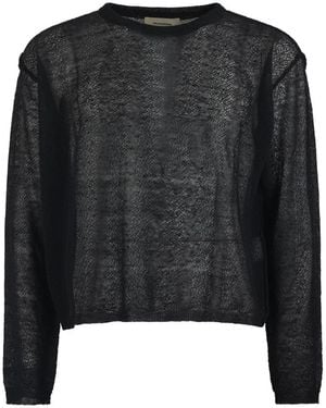 mfpen Round-Neck Knitwear - Negro
