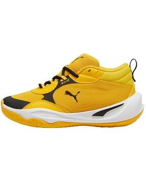 PUMA Jugend Playmaker Pro Fußballschuhe - Gelb