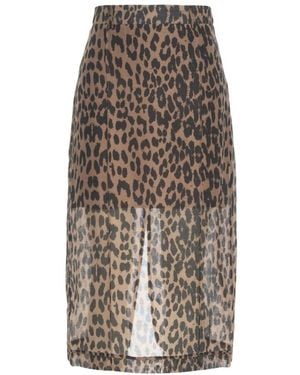 Baum und Pferdgarten Midi Skirts - Brown