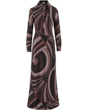 PUCCI Shirt Dresses - Marrón