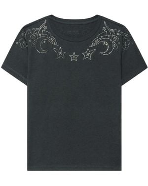 Zadig & Voltaire Alys T-Shirt - Schwarz