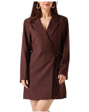 Ydence Short Kleider - Braun