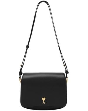 Ami Paris Shoulder Bags - Negro