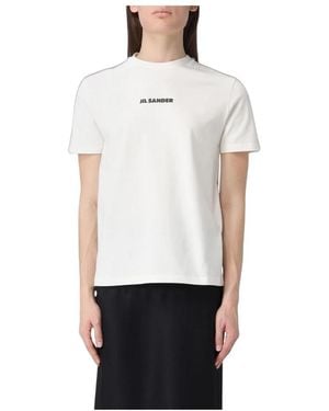 Jil Sander T-Shirts - Weiß