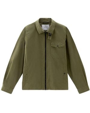 Woolrich Light Jackets - Green