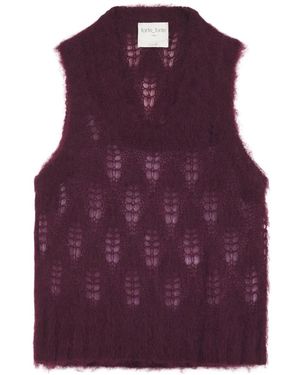 forte_forte Vests - Morado