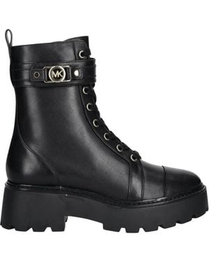Michael Kors Lace-Up Boots - Noir