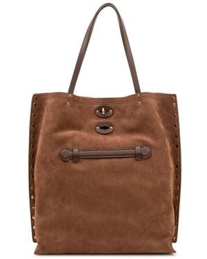 Zanellato Tote Bags - Marrone