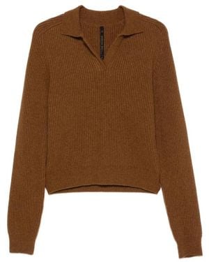 Petar Petrov V-Neck Knitwear - Marron
