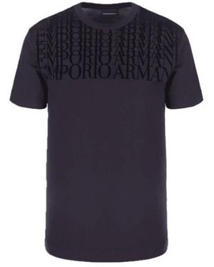 Armani Katoenen Hoodies & Sweatshirts - Blauw