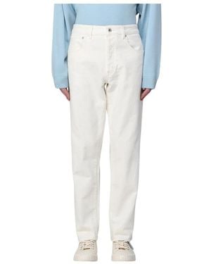 KENZO Witte Straight Leg Jeans - Blauw