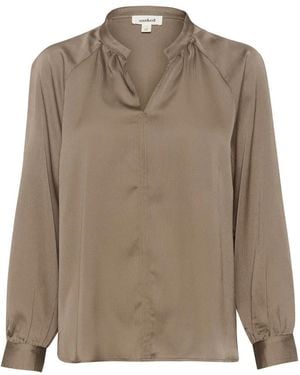 Soaked In Luxury Blouses - Naturel