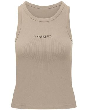 Givenchy Sleeveless Tops - Brown