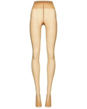 Wolford Synergy 40 Leg Support Tights - Natural