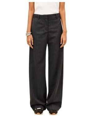 Ba&sh Wide Trousers - Negro