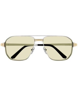 Cartier Santos Sonnenbrille - Mettallic
