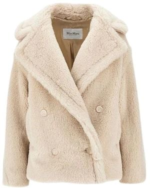 Max Mara Faux Fur & Shearling Jackets - Neutre