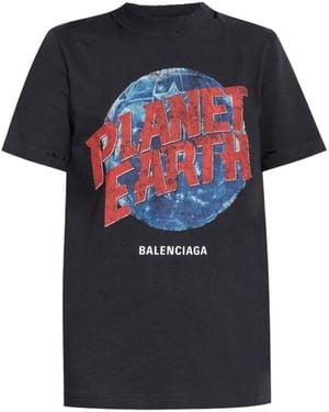 Balenciaga T-Shirts - Blue