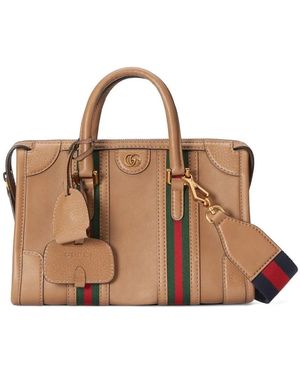 Gucci Bauletto Kleine Tas Met Handvat - Bruin