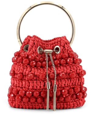 Jimmy Choo Bucket Bags - Rojo