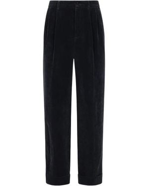 Valentino Straight Trousers - Black