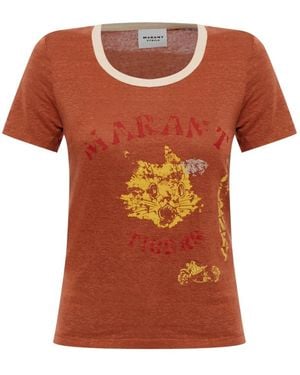 Isabel Marant T-Shirts - Naranja