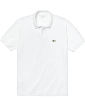 Lacoste Polo Shirts - White