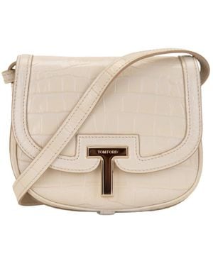 Tom Ford Cross Body Bags - Natural