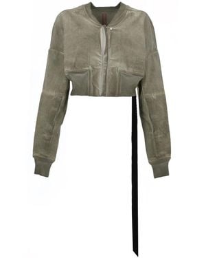 Rick Owens Winter Jackets - Verde