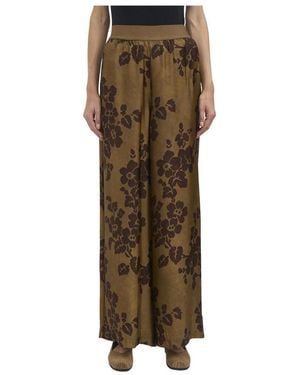 Uma Wang Wide Trousers - Green