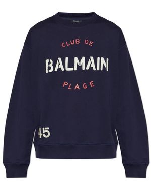 Balmain Sweatshirts - Azul
