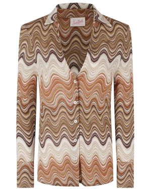 MC2 Saint Barth Overhemden ,Bruin ,Shirts