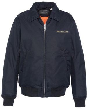 Schott Nyc Pilotenjacke Stilvoll Und Funktional - Blau