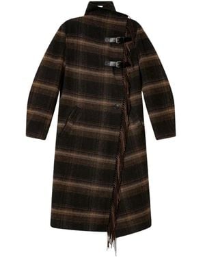 Isabel Marant Belted Coats - Negro