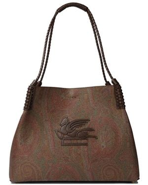 Etro Tote Bags - Brown