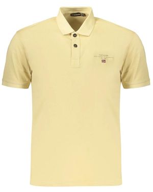 Napapijri Polo Shirts - Yellow