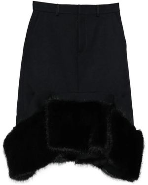 Sacai Winter Scarves - Negro