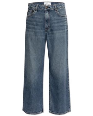 Rag & Bone Cropped Jeans - Azul
