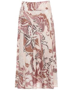 Marella Sport Leinenrock - Pink