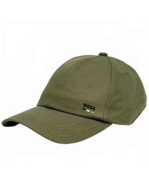 BOSS Accessoires ,Groen ,Katoen Zed Icon Cap