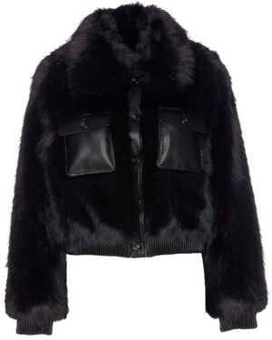 Liu Jo Faux Fur & Shearling Jackets - Noir