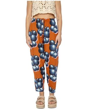 Obey Broeken ,Veelkleurig ,Trainingsbroeken - Blauw