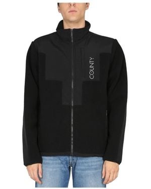 Marcelo Burlon Light Jackets - Negro